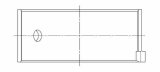 ACL Ford/Lotus 1500/1600 OHV/Twin Cam Std Size High Performance Rod Bearing Set w/Extra Clearance thumbnail 7