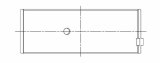 ACL Ford/Cosworth 2.0L (YB) Race Series Standard Size High Performance Rod Bearing Set thumbnail 4
