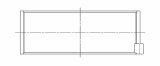 ACL Ford 4 BD Series 1099-1700cc 020 Oversized High Performance Rod Bearing Set thumbnail 6