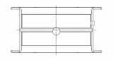 ACL Chevrolet V8 396/402/427/454 Race Series 09 Oversize Main Bearing Set thumbnail 8