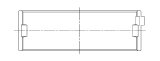 ACL Mazda 4 B6/BP/BP-T Race Series Stnd Size High Performance w/Extra Oil Clearance Main Bearing Set thumbnail 4