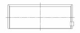 ACL Chrysler 318/340/360 .010mm Oversized High Performance Rod Bearing Set thumbnail 2