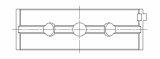 ACL Suzuki Race Main Bearing Set thumbnail 3
