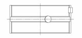 ACL BMC Mini Inline 4 (from 1983 up) Standard Size High Performance Main Bearing Set thumbnail 7