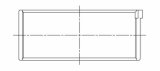 ACL Suzuki Hayabusa Motorcycle .025mm Oversized High Performance Rod Bearing Set thumbnail 3