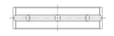 ACL Toyota 1GR-FE V6 Tundra Standard High Performance W/ Extra Oil Clearance Main Bearing Set thumbnail 4