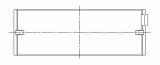 ACL Nissan ZD30, QD32, Inline 4 Diesel Standard Size High Performance Main Bearing Set thumbnail 6
