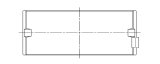 ACL Toyota 1RZ, 2RZ, 2TZ, 3RZ Inline 4 Standard Size High Performance Main Bearing Set thumbnail 3