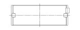 ACL Toyota 1RZ, 2RZ, 2TZ, 3RZ Inline 4 Standard Size High Performance Main Bearing Set thumbnail 5