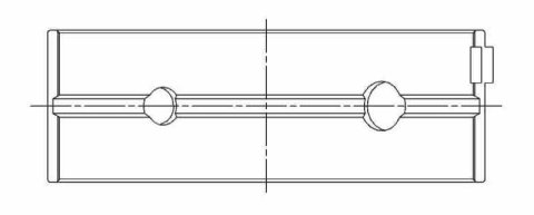 ACL Nissan TD42 .025mm Oversized High Performance Main Bearing Set thumbnail 4
