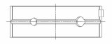 ACL Nissan TD42 .25mm Oversized High Performance Main Bearing Set thumbnail 4