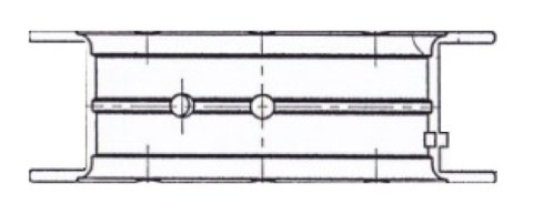 ACL TRIMETAL - Chevrolet V8 4.8/5.3/5.7/6.0L Gen III 1997-on Engine Crankshaft Main Bearing Set thumbnail 5