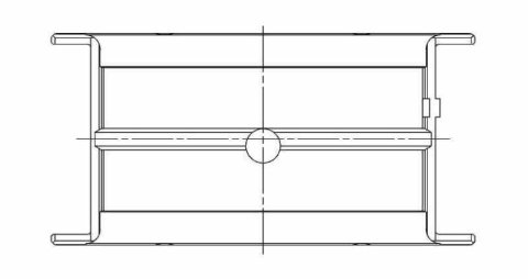 ACL **Coated** Chevrolet V8 396-402-427-454 Race Series Engine Crankshaft Main Bearing Set thumbnail 2
