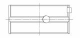 ACL Austin/MG 4 970-1098-1275cc 1961-78 ACL Race Series Engine Crankshaft Main Bearing Set thumbnail 4