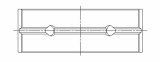 ACL Ford Duratorq 2.0L2.2L2.4L Diesel RACE Series Engine Crankshaft Main Bearing Set thumbnail 3