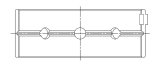 ACL Lancia Delta HF Integrale 1995cc Inline 4 Turbo Engine Crankshaft Main Bearing Set thumbnail 3