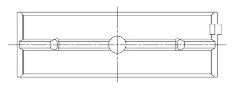 ACL Chev V8 396-402-427-454 Race Series (Narrowed) Engine Crankshaft Main Bearing Set thumbnail 6