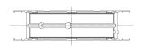 ACL GM 170 LAU/LP1/LP9/183 LF1/217 LFX/LLT/LY7 .25mm Oversized Main Bearing Set thumbnail 4