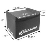 Race Ramps 23.75in. Slip Plate Stands - 14in. Lift Height thumbnail 1