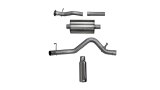 Corsa 2017-2022 Chevy Colorado 3.6L Crew Cab Sport Cat-Back System Single Rear Exit Polished Tips thumbnail 1