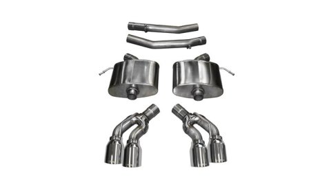 Corsa 2016-2019 Cadillac CTS V Sedan 6.2L V8 2.75in Polished Sport Axle-Back Exhaust thumbnail 5