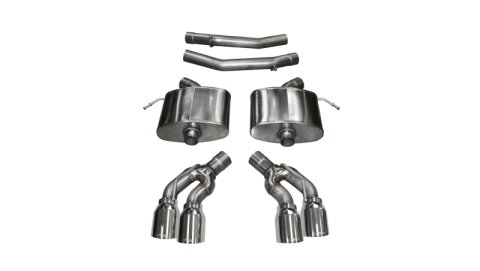 Corsa 2016-2019 Cadillac CTS V Sedan 6.2L V8 2.75in Polished Sport Axle-Back Exhaust thumbnail 7