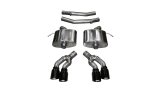 Corsa 2016-2019 Cadillac CTS V 6.2L V8 2.75in Black Sport Axle-Back Exhaust thumbnail 1