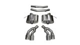Corsa 2016-2019 Cadillac CTS V 6.2L V8 2.75in Polished Xtreme Axle-Back Exhaust thumbnail 2
