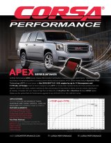 Corsa Apex 14-17 Chevrolet Silverado 1500 5.3L MaxFlow 5 Metal Intake System thumbnail 5