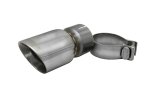 Corsa Single Universal 2.5in Inlet / 3in Outlet Polished Pro-Series Tip Kit thumbnail 1