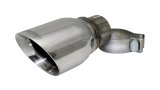 Corsa Single Universal 2.5in Inlet / 4in Outlet Polished Pro-Series Tip Kit thumbnail 2