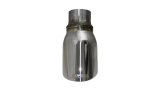 Corsa Single Universal 2.5in Inlet / 4in Outlet Polished Pro-Series Tip Kit thumbnail 6