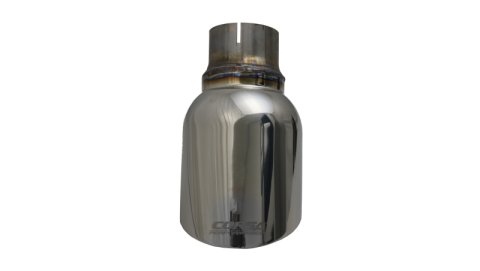 Corsa 2011-2024 e Universal 2.5in Inlet / 4.5in Outlet Polished Pro-Series Tip Kit thumbnail 5