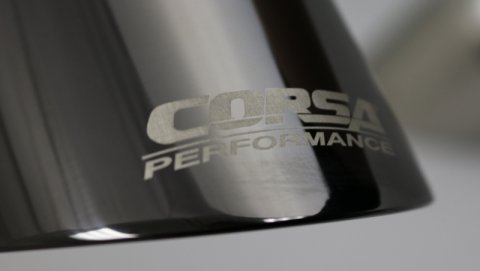 Corsa 2011-2024 Single Universal 2.5in Inlet / 4.5in Outlet Black PVD Pro-Series Tip Kit thumbnail 6