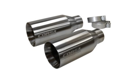 Corsa 2017-2020 Ford F-150 Raptor 3in Inlet / 5in Outlet Satin Polished Tip Kit (For Corsa Exh Only) thumbnail 4