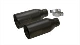 Corsa 2017-2020 Ford F-150 Raptor 3in Inlet / 5in Outlet Black Cerakote Tip Kit (For Corsa Exh Only) thumbnail 1