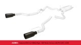 Corsa 2017-2020 Ford F-150 Raptor 3in Inlet / 5in Outlet Black Cerakote Tip Kit (For Corsa Exh Only) thumbnail 3
