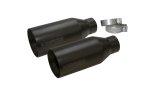 Corsa 2017-2020 Ford F-150 Raptor 3in Inlet / 5in Outlet Black Cerakote Tip Kit (For Corsa Exh Only) thumbnail 4