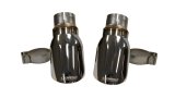 Corsa 2015-2016 Dodge Charger R/T w/ Pursuit Valance 2.5in Inlet / 4in Outlet Polished Tip Kit thumbnail 4