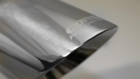 Corsa Single Universal 2.5in Inlet / 3.5in Outlet Polished PVD Pro-Series Tip Kit thumbnail 2