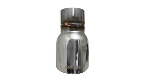 Corsa Single Universal 2.5in Inlet / 3.5in Outlet Polished PVD Pro-Series Tip Kit thumbnail 3