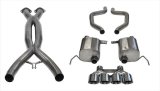 Corsa 2015+ Chevrolet Corvette C7 Z06 2.75in Dual Rear Xtreme Cat-Back Exhaust w/ Quad Polis thumbnail 1