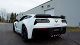 Corsa 2015+ Chevrolet Corvette C7 Z06 2.75in Dual Rear Xtreme Cat-Back Exhaust w/ Quad Polis thumbnail 4
