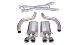 Corsa 2012-2013 Chevrolet Corvette C6 ZR1 Sport Cat-Back Dual Rear Exit w/ Twin 4.0in Pol Tips thumbnail 1