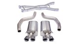 Corsa 2012-2013 Chevrolet Corvette C6 ZR1 Sport Cat-Back Dual Rear Exit w/ Twin 4.0in Pol Tips thumbnail 2