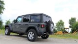 Corsa 2018-2025 Jeep Wrangler JL 2.5in Dual Rear Turn Down Exit Sport Axle-Back Exhaust thumbnail 3