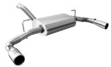 Corsa 2018-2025 Jeep Wrangler JL 2.5in Dual Rear Exit Polished Tips Sport Axle-Back Exhaust thumbnail 2