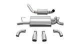 Corsa 2018-2025 Jeep Wrangler JL 2.5in Dual Rear Exit Polished Tips Touring Axle-Back Exhaust thumbnail 8