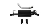 Corsa Sport Exhaust Systems for 2018-2023 WRANGLER - 21013BLK Systems, 2.5" Black Axle-Back, Dual Rear Exit with Turn Down Outlets, Series thumbnail 1