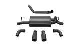 Corsa 2018-2025 Jeep Wrangler JL 2.5in Dual Rear Exit Black Tips Sport Axle-Back Exhaust thumbnail 3